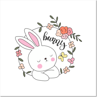 Little Bunny Posters and Art